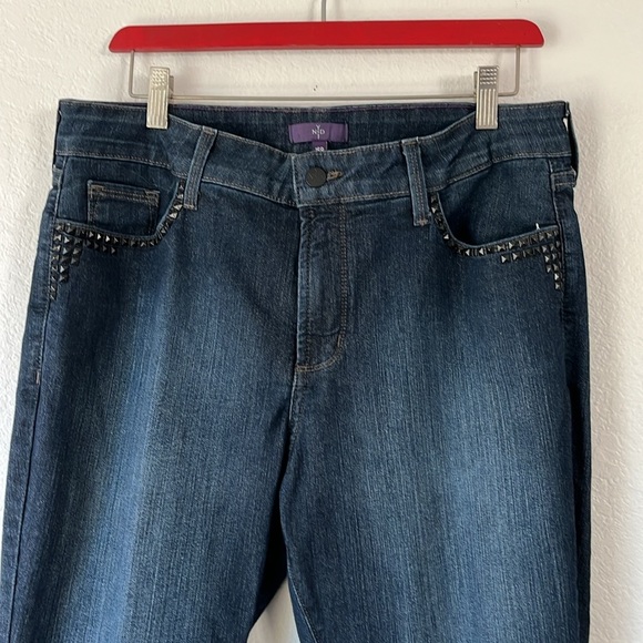 NYDJ Jeans Leggings Style Studded Pocket Details Size 16P NWOT - Picture 3 of 13